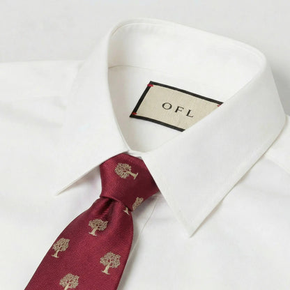 Tree Tie Red & Gold by OFL Ties