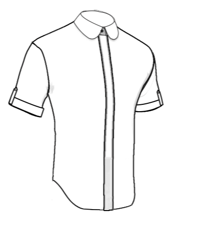 Contrast Colour White Poplin - whtshirtmakers.com