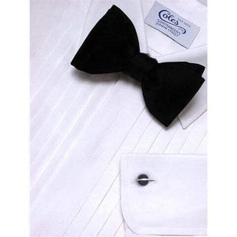 W.H Taylor shirtmakers 100% silk Black Bow Tie